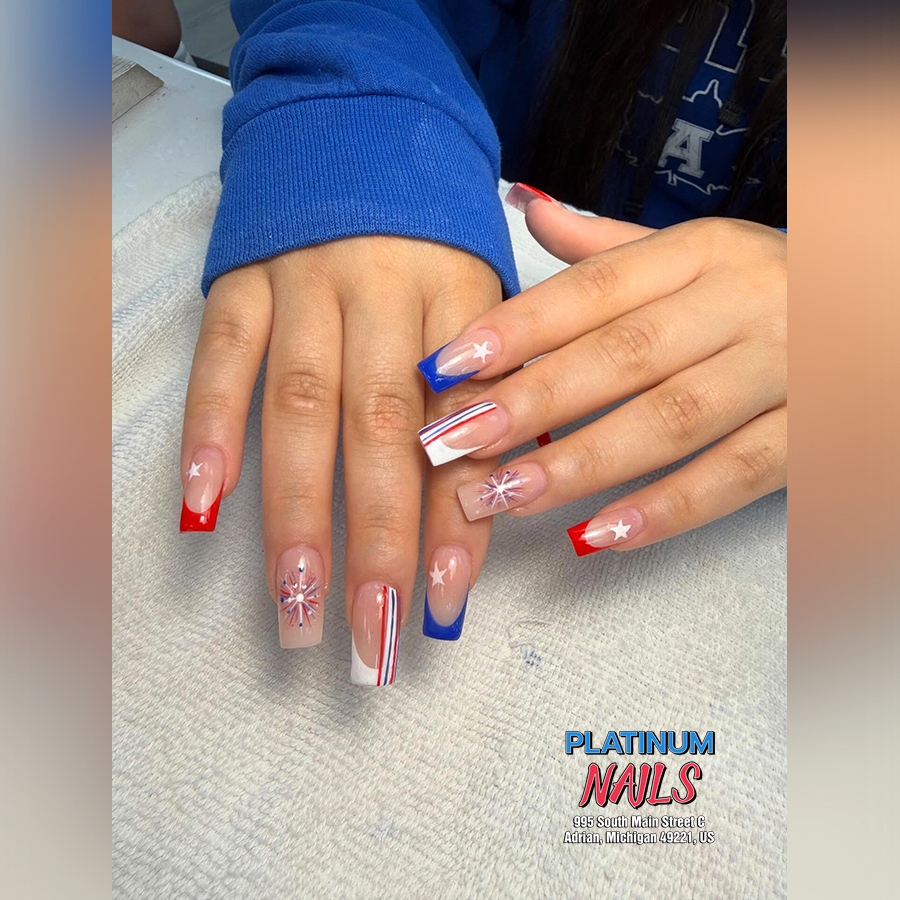 Platinum Nails Design